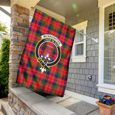McNaughten Tartan Crest Garden Flag